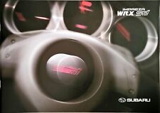 Subaru Impreza WRX STi Brochure 2004