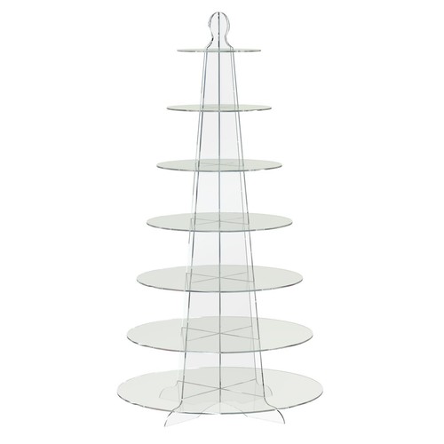 Tier round cup cake - 7,