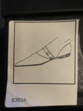 CHANEL- Black Leather Pointed Flat shoes Size 37 ?Reduced!!