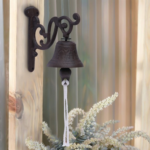 Cast iron door bell - cast,