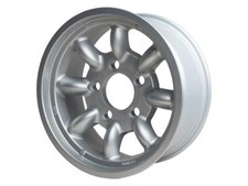 Minilite Wheel 8 x 18 Silver - Land Rover Series 3, Defender (1987-2016) -DA3787