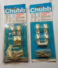 8 Chubb Window Locks White