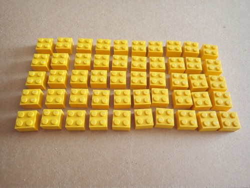 New yellow lego - 50, x
