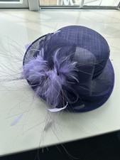 Purple  Wedding Guest Hat By