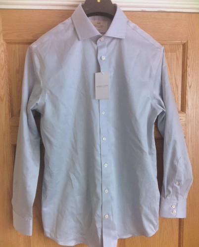 Hawes curtis shirt blue - curtis, sz