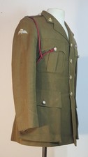 WWII PARA : PEGASUS BRIDGE British Army Officer's Service Dress Jacket RAMC: WW2