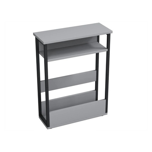Tier slim coffee side table - coffee,