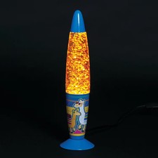 Llama Glitter Lamp