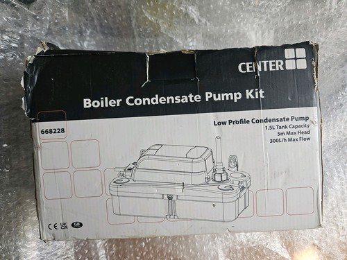 Center boiler condensate pump - center,
