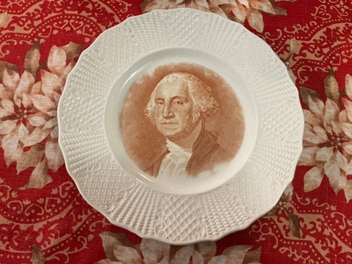 Rare plate george washington - george,