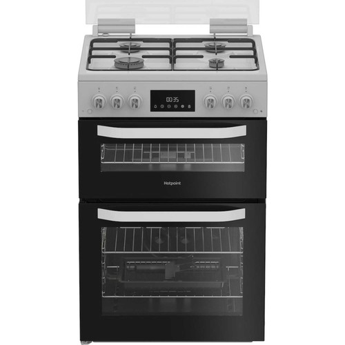 Gas double oven cooker - gas,
