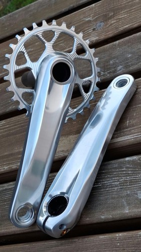 New silver shimano - new, deore
