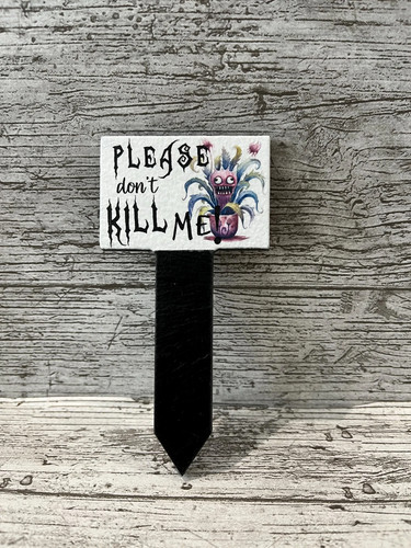 Plant pot slate markers - slate,