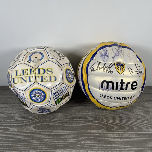 Leeds united signed - x,