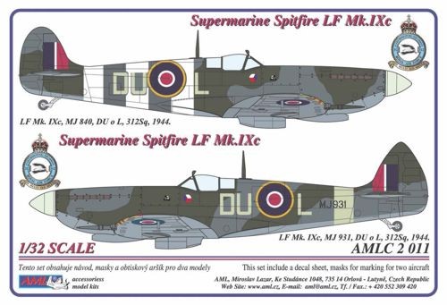 Aml amlc2011 supermarine - aml, 1:32