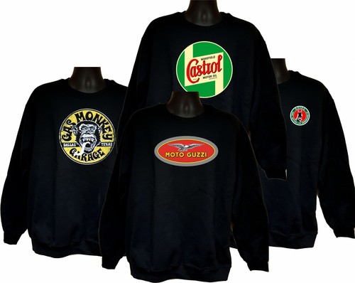 Men motorbike sweatshirts - motorbike,