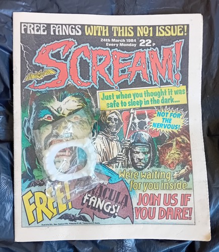 Scream comic 1 - #1, (24/03/1984)