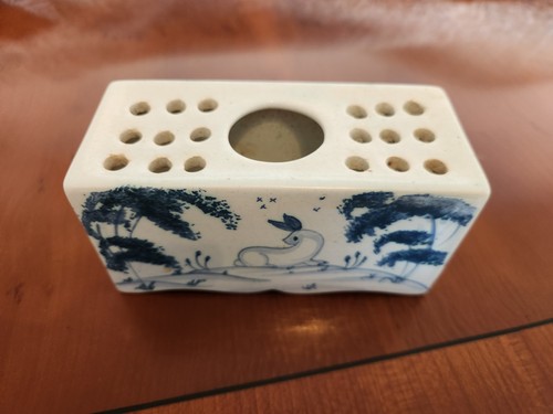 Blue white ceramic - blue,
