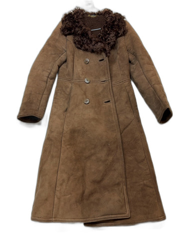 Antartex brown suede - suede, shearling