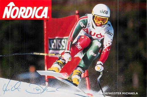 Michaela dorfmeister autograph - michaela,