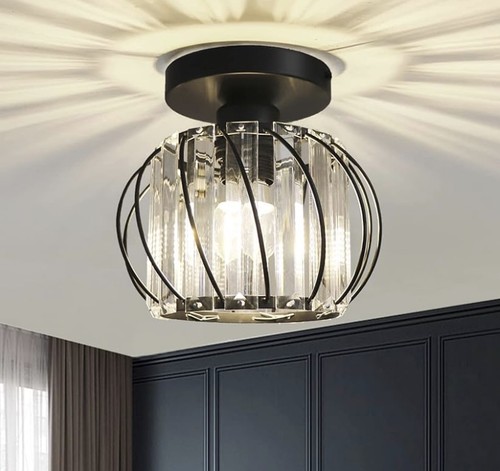 Chandelier crystals ceiling - chandelier,