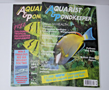 2 Aquarist & Pondkeeper Vintage Fish Magazines - September 1992, October 1992
