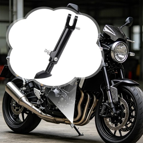 Motorcycle kickstand accessory - kickstand,