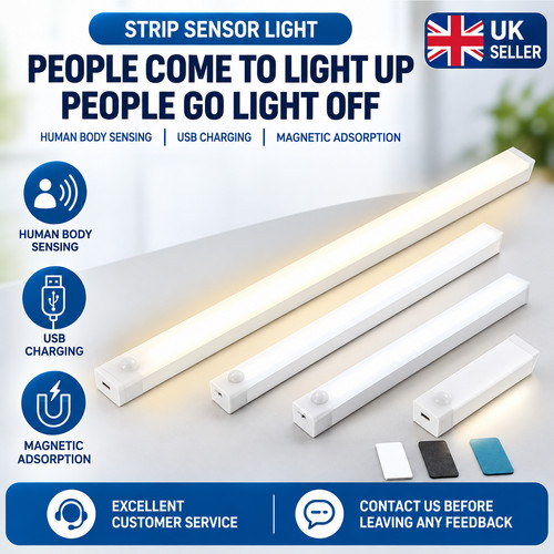 Rechargeable usb led motion - rechargeable,