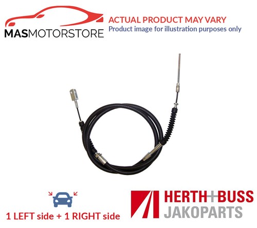Handbrake cable pair rear - pair,