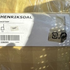 Ikea Henriksdal Rare Genuine pair of skarftarp yellow Chair Covers 003.710.34 