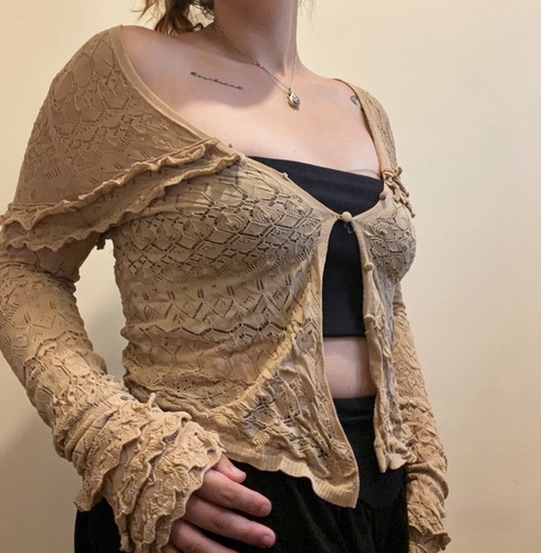 Zara cream lace knit - zara,