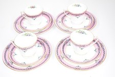 Vintage Duchess Bone China Pink Chintz Floral Tea Set