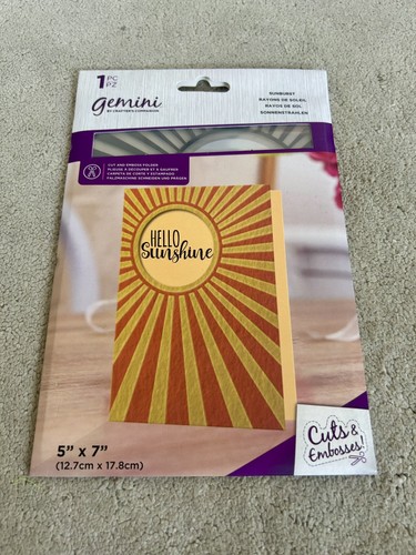 Sunburst gemini cut - sunburst, ‘cut