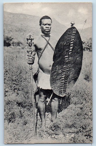 South africa postcard zulu - south,