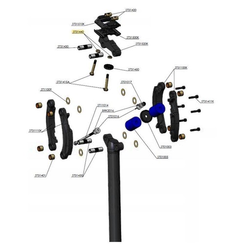 Cane creek seat clamp - cane,