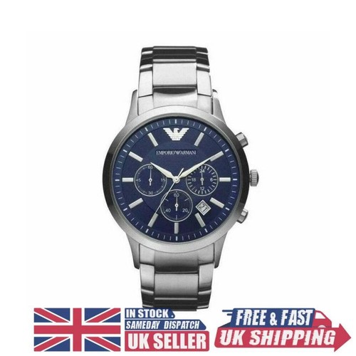 Emporio armani men blue - armani, dial