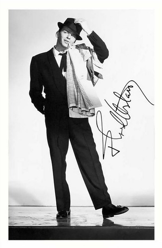 Frank sinatra autograph signed - sinatra,