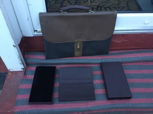 Dunhill brown black - brown/black, leather