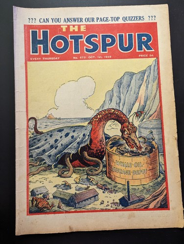 Hotspur comic 673 october - comic,