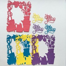 Extra Large Gardening Card Toppers - Assorted Colours in Sets of 4