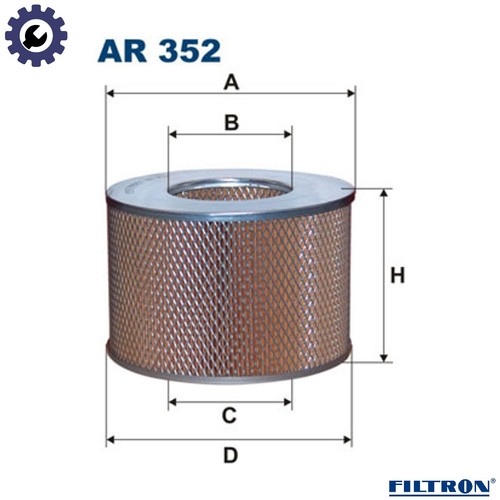 Air filter 352 - filter, ar