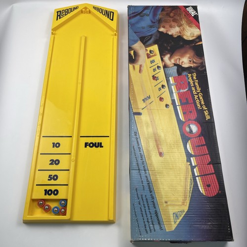 Rebound track board game 1986 - rebound,