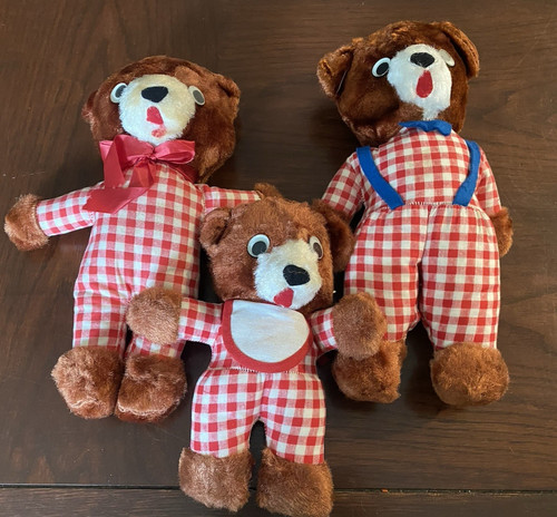Vintage1950s plush teddy the - vintage1950s,