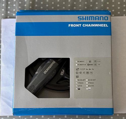 Shimano m311 triple - fc-m311,
