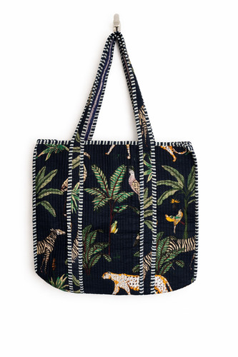 Handmade quilted jungle - handmade,