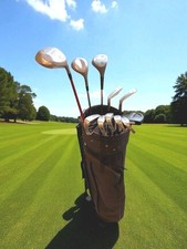 Full Golf Set. Right-Handed Woods, Irons, Putter, Bag. See Description.