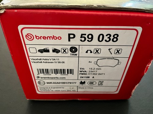 Genuine brembo brake pads pad - brembo,