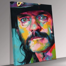 Lemmy Motorhead Icon Abstract