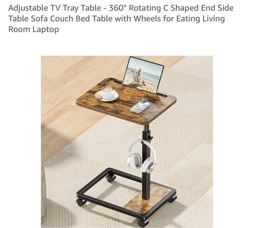 Adjustable tray table - adjustable,