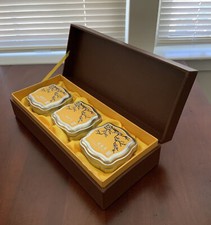 Set of 3 Coffee Tea Sugar Tin